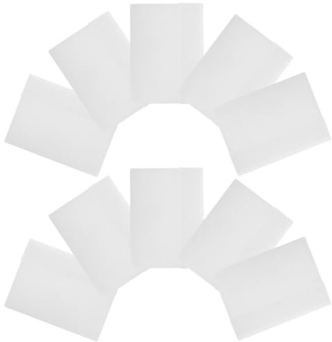 Alipis 10 Pièces Dossiers Plastique Résistants à Eau avec Fermeture Bouton-pression Porte-documents Bureau Grand Volume PP Épais Organiseur de Fichiers Professionnel