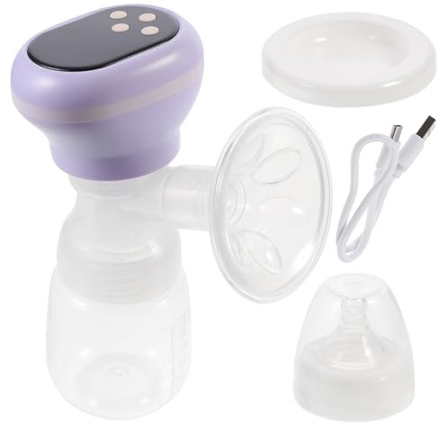 TOYANDONA 9 Stufen Leise und Tragbar Silikon und Pp Material 180ml Kapazität 106° Breiter Winkel für Stillende Mütter