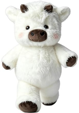 Peluche Che Corre- Peluche mucc a 45cm Cuscino Morbido E Soffice,Bambola Da Collezione A Forma Di Pecora In Stile Cartone Animato, Animale Di Pe luche Per Uomini, Donne, Bambini E Ragazzi
