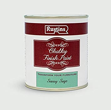 Rustins Chalky Finish Paint 250ml Savoy Sage