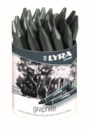 LYRA Graphite - Pot 24 pastels graphite graduations assorties