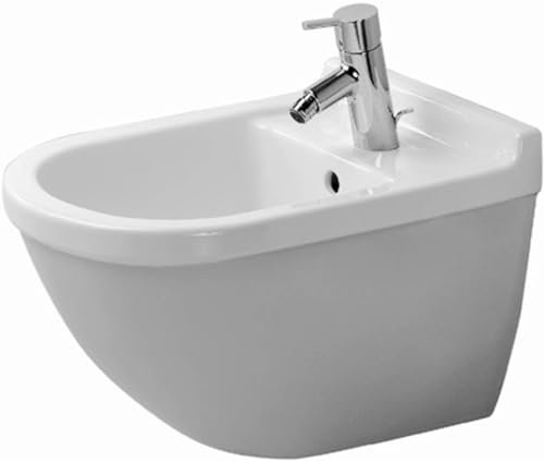 Duravit Starck 3 Wand Bidet Weiß Hochglanz 540mm
