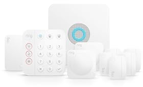 Ring Alarm 10-Piece Kit – Wireless Smart Home Security System | Expandable | Easy Setup | Mobile App Control | 24/7 Professional Monitoring | Alexa Compatible