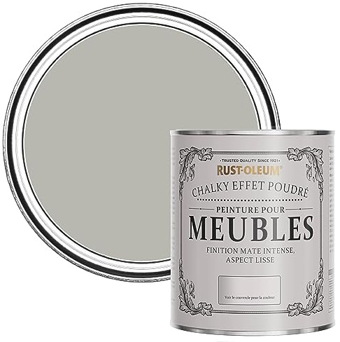 Rust-Oleum Grey Upcycled Furniture Paint in Chalky Finish - Grey Tree 750ml