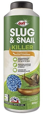 FERRIS | Slug & Snail Killer Pellets 800g - Use in Gardens & Greenhouses - Powerful Slug Repellent for Organic Gardening with Maximum Protection | Fast Acting Pellets for Slugs and Snails (1 Pack)