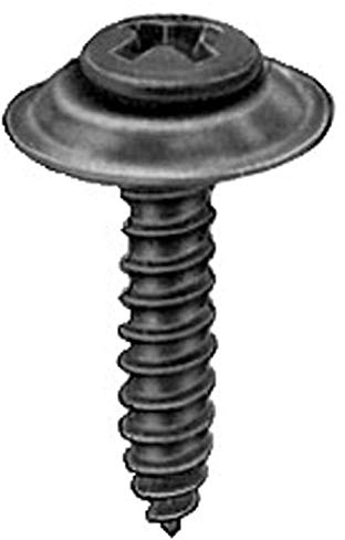 AMZ Clips And Fasteners 100#8 X 3/4 Phillips Oval #6 Head Sems Countersunk