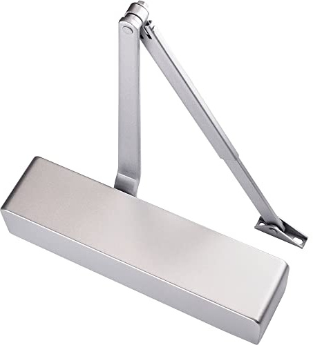 EAI Adjustable Fire Door Closer | Fire Tested | Power Size 3-6 | Silver