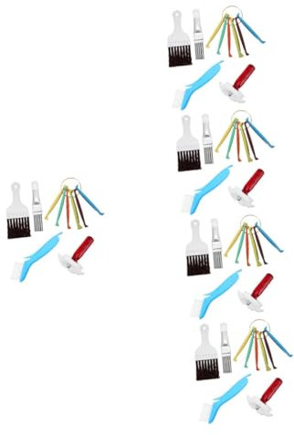 Alipis 5 Juegos De Herramientas De Limpieza De Aire Acondicionado Radiador Aire Acondicionado Condensador Limpiador De Aletas Para Aire Acondicionado Cepillo De Peine Para Aire