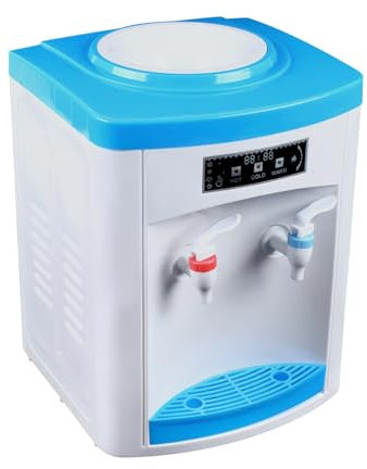 Dispensador de agua eléctrico, dispensador de agua caliente y fría de 550 W para botellas de agua de 1,1 a 4,9 gal o botellas de filtro (no incluidas) para su dormitorio, estudio, oficina, tienda de