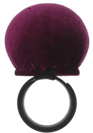 COHEALI Coussin À ÉPingles Poignet Bracelet Porte-ÉPingles Couture | En Velours Coton Accessoire Couture Portable Pour Aiguilles Et Poignet RéGlable Pour Quilting Diy Voyage
