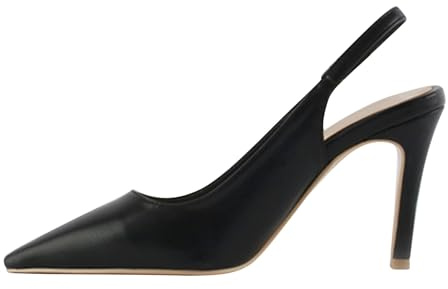 Pumps dam stiletto, skor med klack för kvinnor sexiga höga klackar eleganta slingpumps Slingback högklackade skor latin dansskor lack affärsskor bröllop kväll damskor med klack