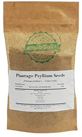 Psillio Semi / Plantago Psyllium Seeds # Herba Organica # (100g)