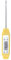 Digital Food Thermometer High Accuracy Pocket Thermometer for Kitchen Meat Liquid Frying (Yellow)