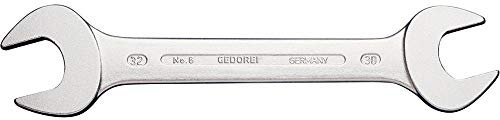 GEDORE Doppelmaulschlüssel, SW 5/8''+3/4'', zöllig, flach, Schraubenschlüssel, 222 mm lang, 6 5/8x3/4AF