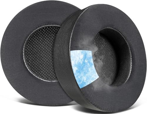 SOULWIT Cooling-Gel Earpads Cushions for Corsair Virtuoso RGB Wireless XT SE Gaming Headset, Ear Pads Replacement with Noise Isolation Foam, Added Thickness