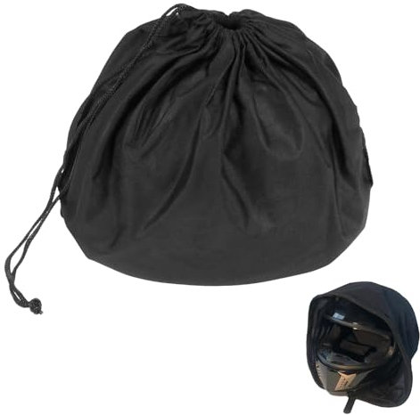 Helmtasche, Helmbeutel, Helmsack, Motorradhelm Tasche, Sporttasche für Motorradhelm, Tragetasche für Motorradhelm, Helmbeutel mit Kordelzug, Fahrradhelme Tasche, Für Fahrradhelme, 52 x 46 cm