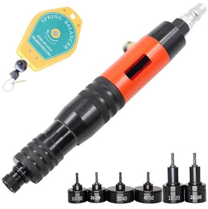 Hand-Held Screw Capper, With 6 Capping Head, Max Speed 1200RPM, Bottle Cap Locking Machine, For Φ10-50mm Plastic Bottle Caps