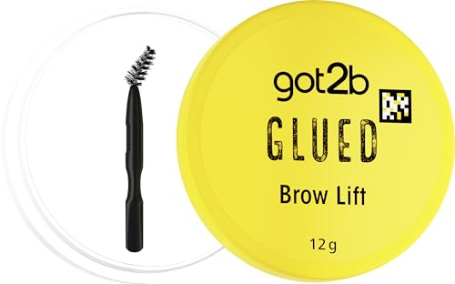got2b Glued Brow Lift 12 g, Hair Styling Wax for Brows & Edges, Clear Eyebrow Wax for Long-Lasting Looks, Hold and Definition without Crunch