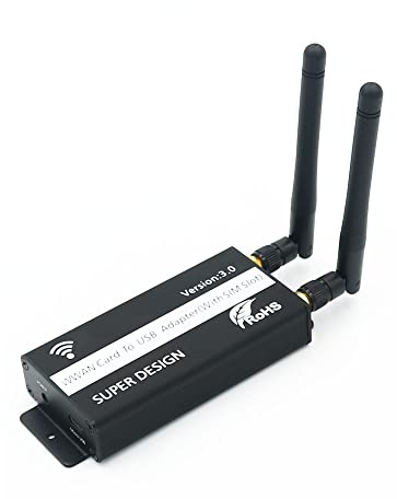 Mini PCI-E to USB Adapter with SIM Card Slot, WWAN/LTE Module Upgrade for 3G / 4G Network Card