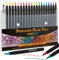 Colorful Art Co. Watercolour Pens - 20 Piece Set with Premium Brush Tip – Vibrant Paint Markers for Blending, Painting, Colouring, Lettering, Calligraphy, Art & Crafts. Perfect Colouring Pens