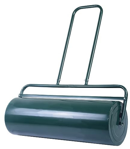 COSTWAY Rullo per Prato Larghezza 90cm Ø30, capacità di Riempimento 63L (Verde)