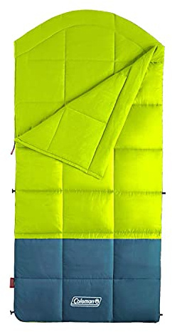 Coleman Kompact Sleeping Bag, Indoor/Outdoor Lightweight Adults' Bag with 20°F/30°F/40°F Options, Perfect Camping, Hiking, and Backpacking Gear, Includes Compression Sack