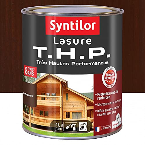 Lasure SYNTILOR Thp 8 ans chêne foncé satiné 1 l