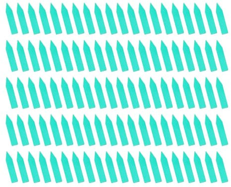 Rurunklee Lot de 100 étiquettes de plantes pour semis, étiquettes de plantes d'extérieur - Étiquettes imperméables pour pots de jardin, étiquettes de jardin d'enfants, étiquettes de jardin