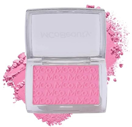 MCoBeauty - Glow Up pH Powder Blush - Silky Finish With Soft Matte Texture Blusher Powder - Vivi Pink Shade - Face Make-up With Blendable Formula For Everyday Use