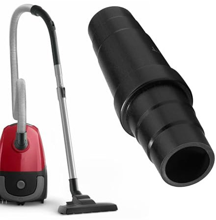 Generisch Set di riduzione del tubo sottovuoto, adattatore per aspirapolvere Dust Assistant, giunto di riduzione per pulizia profonda, adattatore di aspirazione