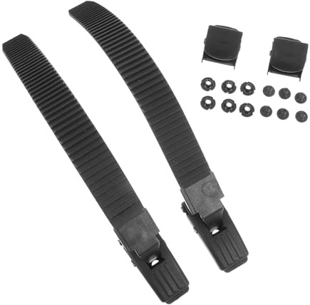 GRIRIW Hebillas para Patines 2 Juegos Correa Ajustable de Plástico Resistente Repuesto para Patines de Ruedas Accesorios para Patinaje en Línea y Uso Recreativo