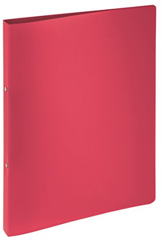 Pagna Ringbuch A4 Lucy Basic PP, 2-Ring-Mechanik, 16 mm, rot