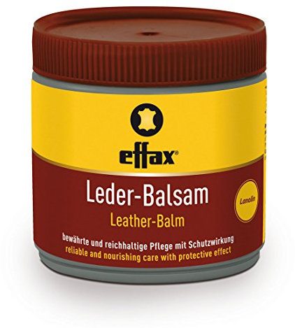 HDmirrorR Effax D4273 Leather Balm Leather Grease Leather Care 500 ml Extends the Lifetime of Leather | Leather Cleaning