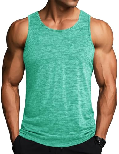 MAGCOMSEN Camiseta Tirantes Hombre Running Entrenamiento Deportiva Ropa Gimnasio Chaleco Secado Rápido Camiseta sin Mangas para Hombre