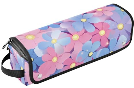 Sac de voyage pour outils de cheveux pour femme avec tapis de fer à friser - Sac de rangement pour fer à lisser, fer à friser, sèche-cheveux - Fête des parents - Belles fleurs