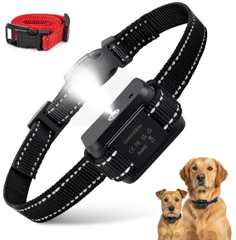 Anti Bark Collars for Dogs, Citronella Dog Bark Collar Stop Dogs Barking, Rechargeable Anti Barking Dog Collars with 2 Straps, Spray Collar Safe & Automatic for Indoor Outdoor