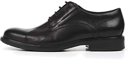 Geox Herren Dublin A Schuhe, Schwarz, 46 EU