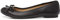 Lilley Gerri Womens Black Ballerina with a Bow - Size 8 UK - Black