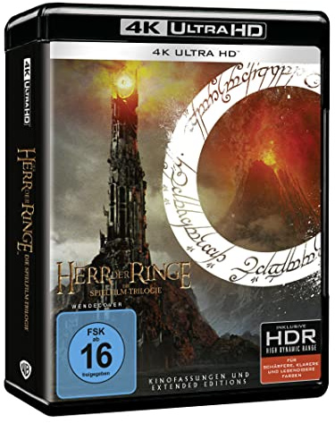 Der Herr der Ringe: Extended Edition Trilogie [4K Ultra-HD] [Blu-ray]
