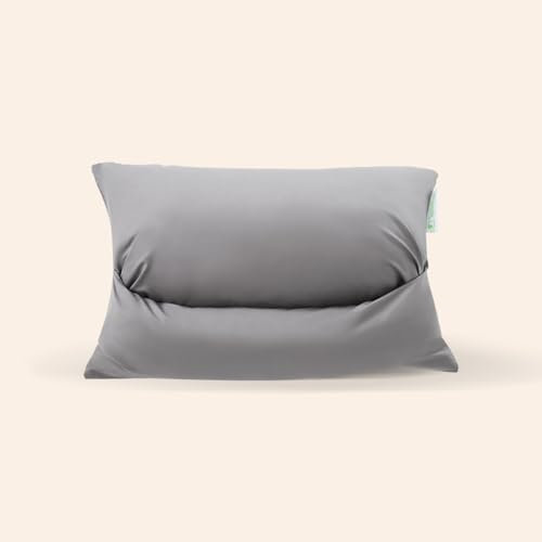 mySheepi Kopfkissenbezug aus ägyptischer Baumwolle, Kissenbezug Seitenschläferkissen, Kissenhülle Nackenkissen, Ultra weiche und atmungsaktive Kissenbezüge für Nackenrolle Kissen, 60 x 40 cm