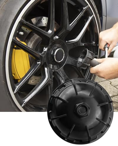 LANDSIN Radschlüssel für Radnabenkappe, passend für Mercedes Benz AMG C63 C63s E63 Maybach S65, ersetzt A0005810000, keine Beschädigung der Radnabe