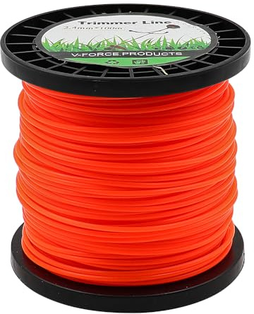 POFET Strimmer Line Heavy Duty 2,4 mm X 100M, trimmertråd för bensinstrimmer
