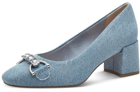MARCO TOZZI 2-22428-44 Escarpins pour Femme, Lite BLUTE, Jean, Taille 40 EU, Jeans Lite Blute, 40 EU