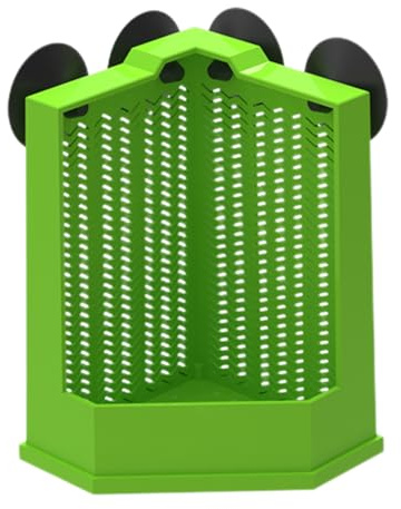 Holdes Reptile Feeding Dish | Plato De Alimentación con para Cangrejos Ermitaños Y Geckos | Accesorio Antifugas para Terrario - para Criadores De Serpientes Y Dueños De Aves Lagartos Y Camaleones