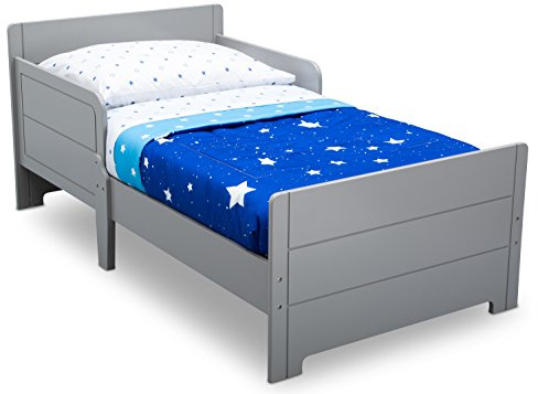 Delta Children MySize Toddler Bed, Grey