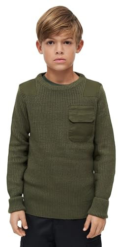 Brandit Kids BW Pullover, Farbe: Olive, Größe: XXL170
