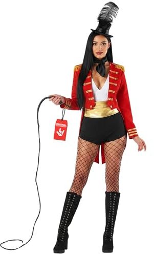 Fun Shack Disfraz Domadora Mujer, Traje Circo Presentadora, Disfraces Carnaval y Halloween, M