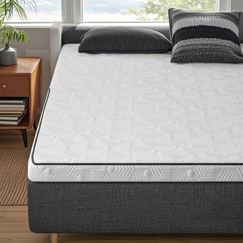 SEZMOONSI Topper 140x200cm 7,5cm Höhe H3 & H2 (2-in-1) Härtegrade Gel-Schaum Matratzen Topper mit Abnehmbarer Bezug, rutschfest & Atmungsaktiv Matratzentopper für Boxspringbett, Sofa, Wohnwagen