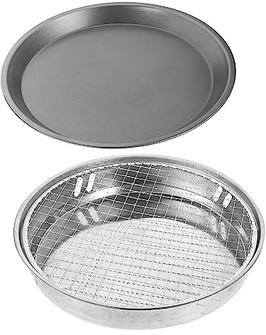 POPETPOP Stainless Steel Portable Bbq Grill Disposable Mini Camping Grill Outdoor Bbq Rack for Camping Picnics Tailgating Random