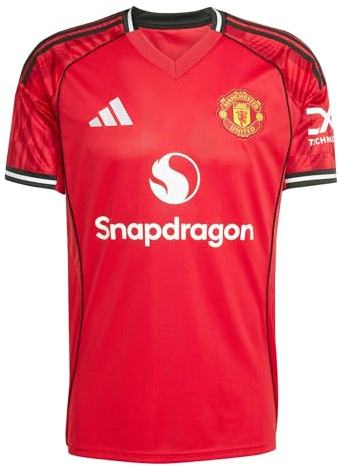 Adidas 2025-26 Manchester United Men's Stadium Home Soccer Jersey